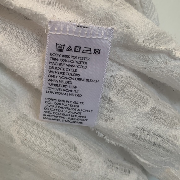 White Lace SwingTank boho top - Picture 13 of 14